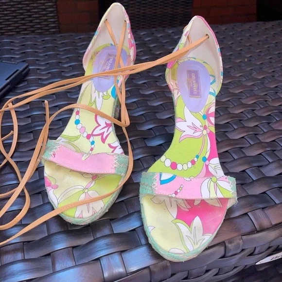 Emilio Pucci Wedges - Picture 1 of 4